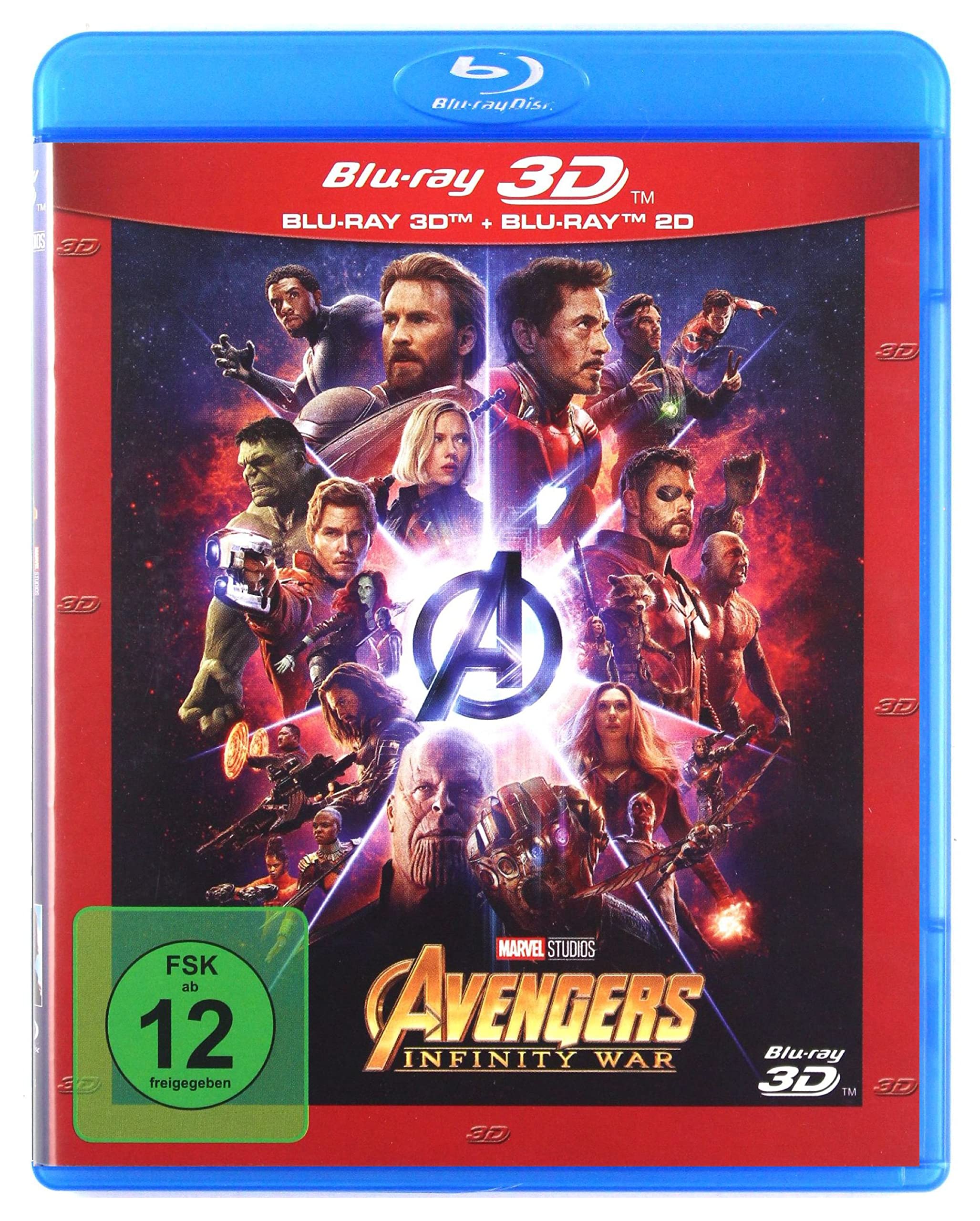 Avengers: Infinity War: Blu-ray 3D + 2D