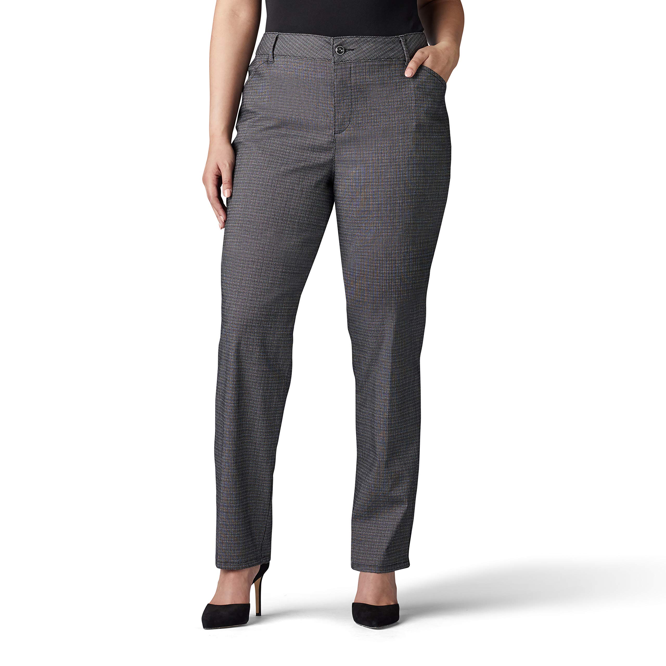 Lee Women's Plus Size Relaxed Fit All Day Straight Leg Pant