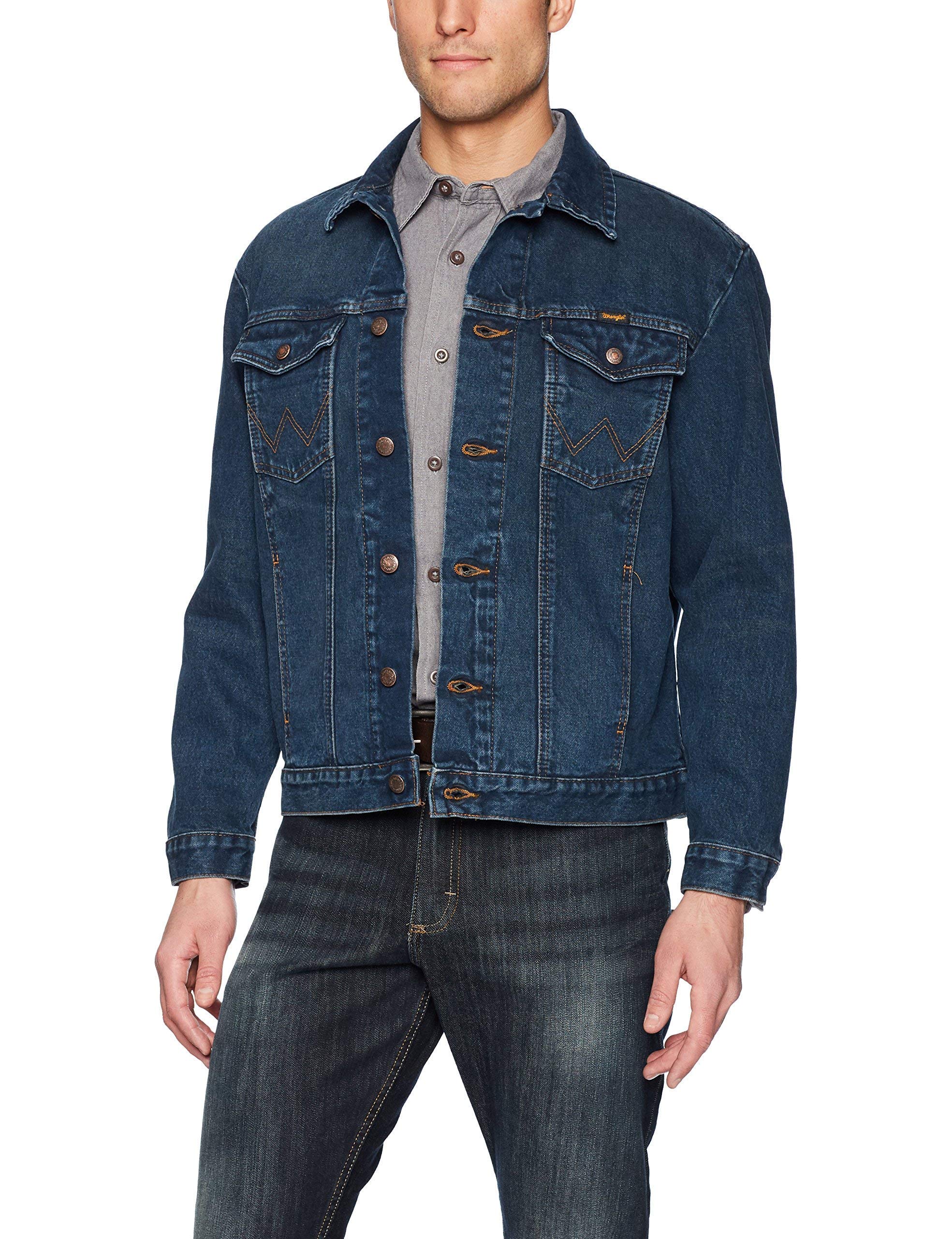 Wrangler Men's Western Style Denim Jacket