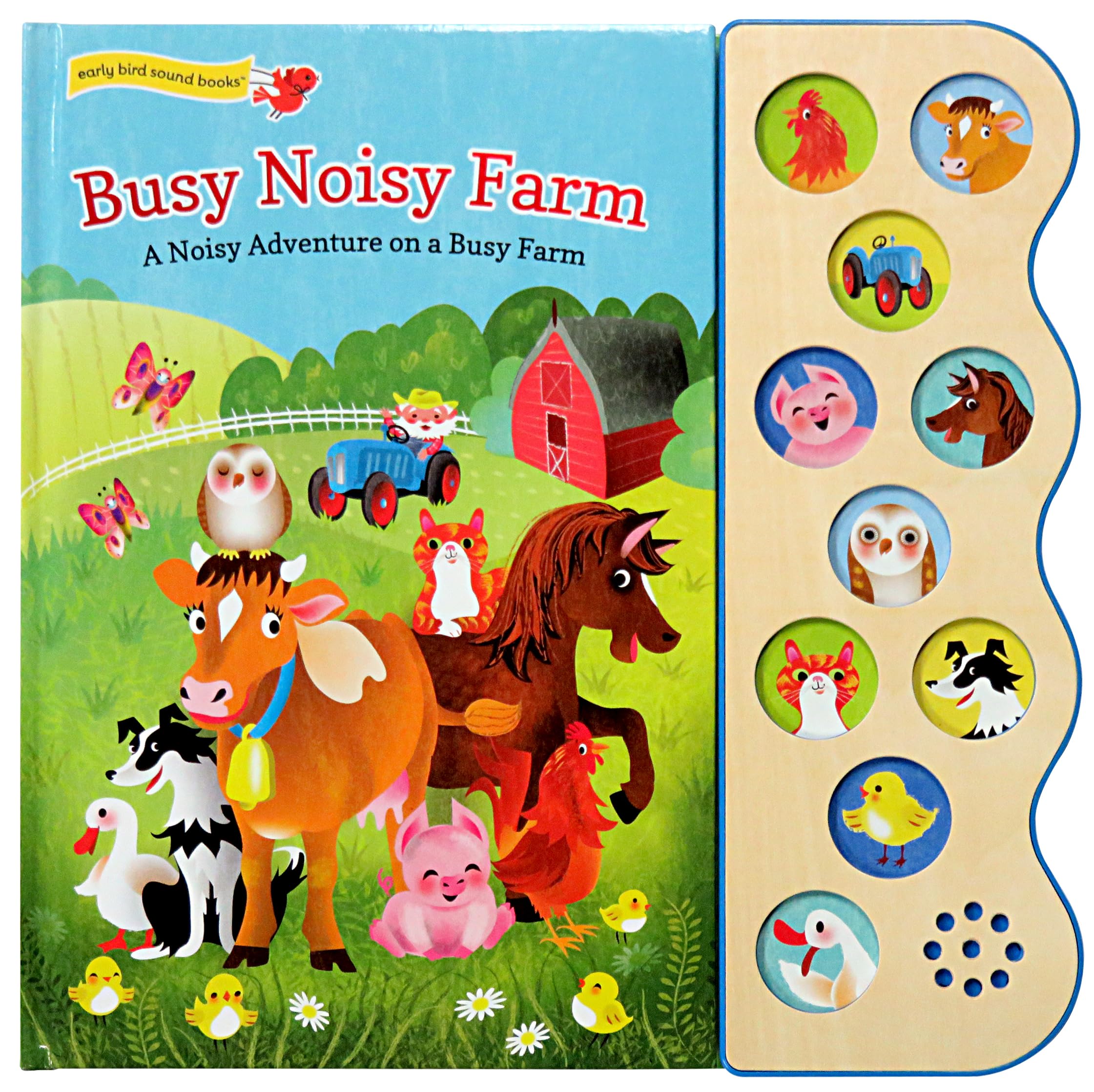 Busy Noisy Farm: Interactive Children's Sound Book with 10 Farmyard Animal Sound