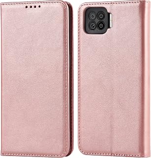 【Hamany】 対応 OPPO A73 ケース 手帳型 オッポa73 ケース カード収納 -ファッションローズゴールド
