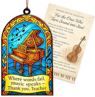 Chess Ornaments 2026 (Music Teacher)