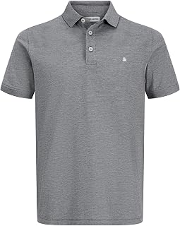 JACK & JONES Polo Plain Shirt Collar Polo