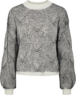 PIECES Pcjenna LS O-Neck Knit Noos BC Suter Pulver Women