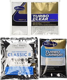 Still Spirits Triple Pack - Turbo Classic 8 Yeast, Turbo Carbon and Turbo Clear