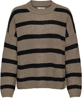 JDY JDY Justy L/S Striped Jersey Knt Noos Women's Knit Jumper (Pack of 1)