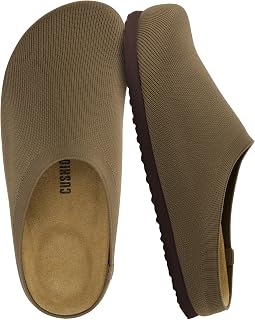 CUSHIONAIRE Women's SILS Knit Cork Footbed Clog with + Comfort