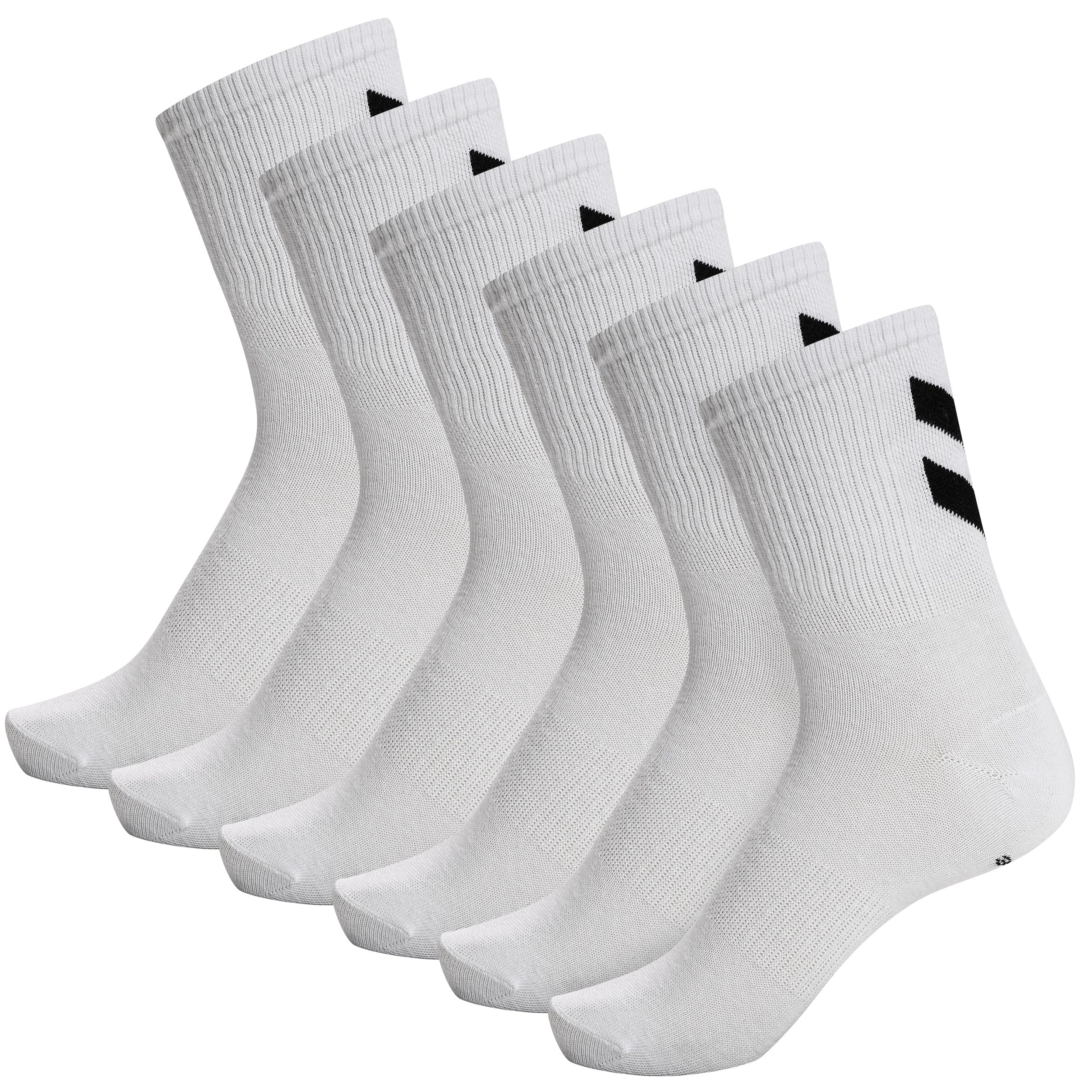 hummel Hmlpack of 6 Chevron Socks Unisex Adult Sock