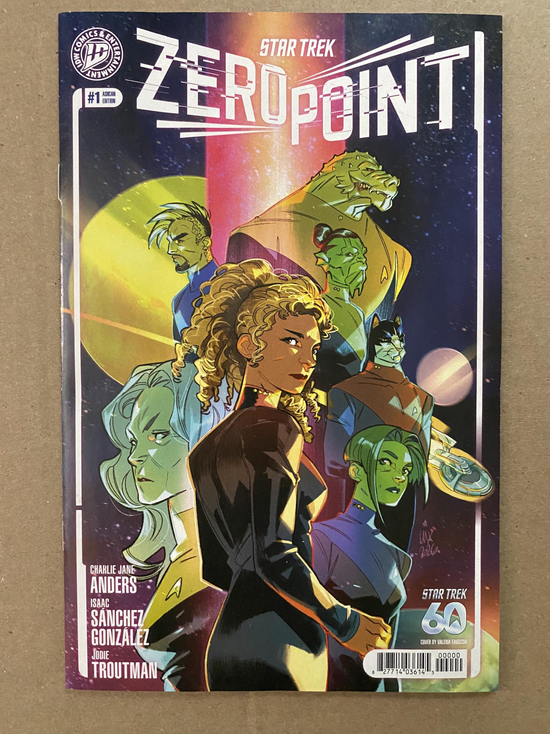 Star Trek Zero Point #1 2026 Ashcan Comic Book NM