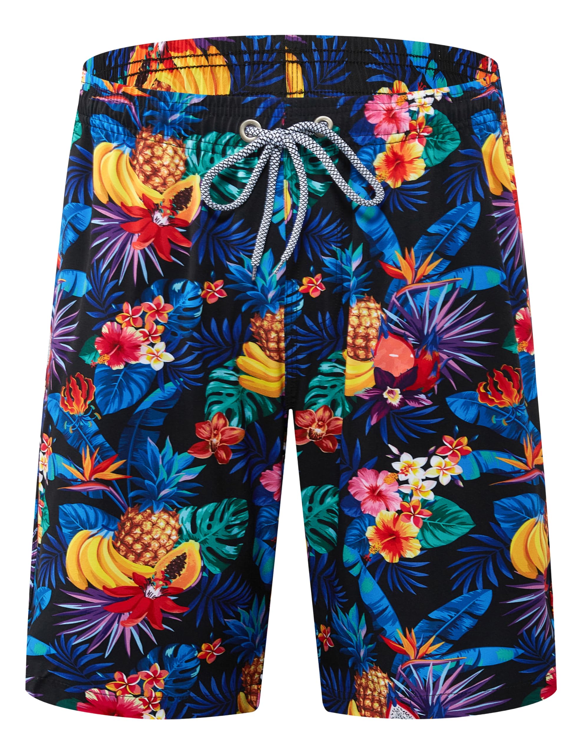 APTRO Men's Swimming Trunks, Long Swimming Shorts, Quick-Drying Board Shorts, Le