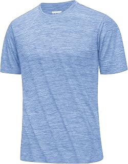 MAGCOMSEN Men's T-shirts Short Sleeve Quick Dry Lightweight for Gym Training Running Sports Breathable Fitness Clothing