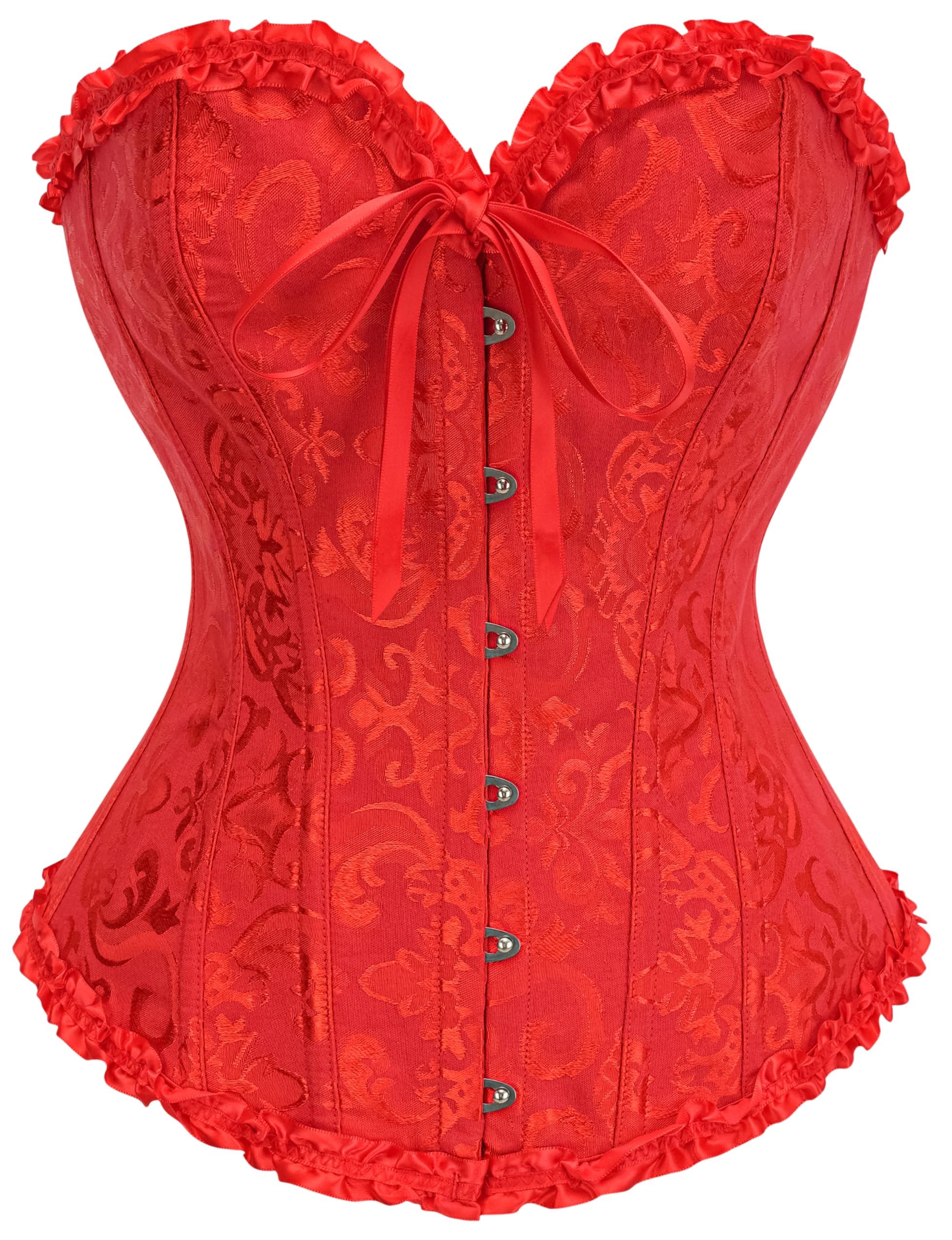 SZIVYSHI Overbust corset woman top