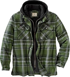 Legendary Whitetails Maplewood Men's Hooded Shirt Jacket