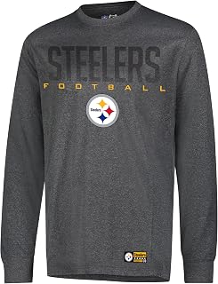 Ultra Game Men's NFL Official Game Day Long Sleeve T-Shirt