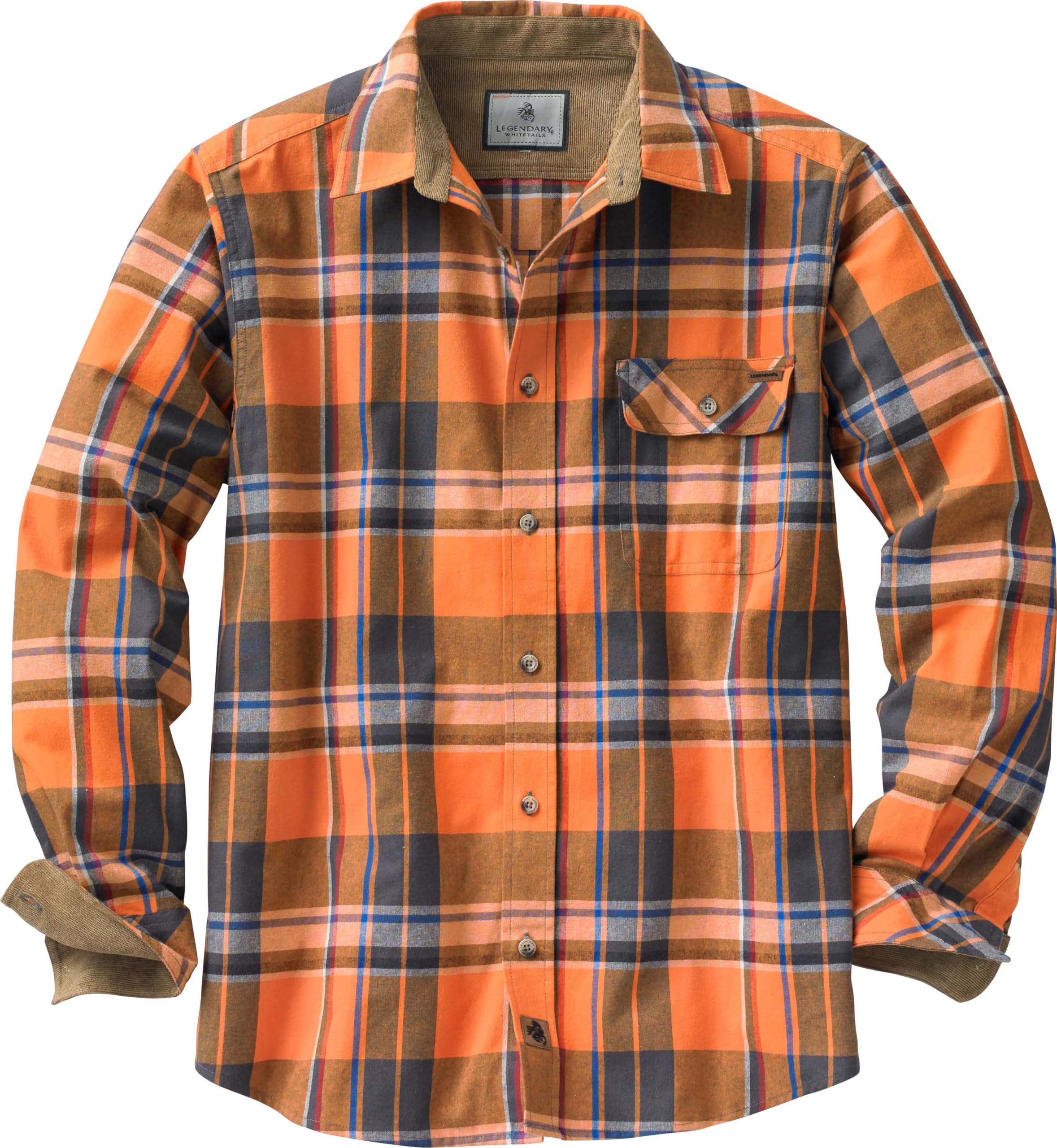 Legendary Whitetails Mens Buck Camp Flannel Shirt