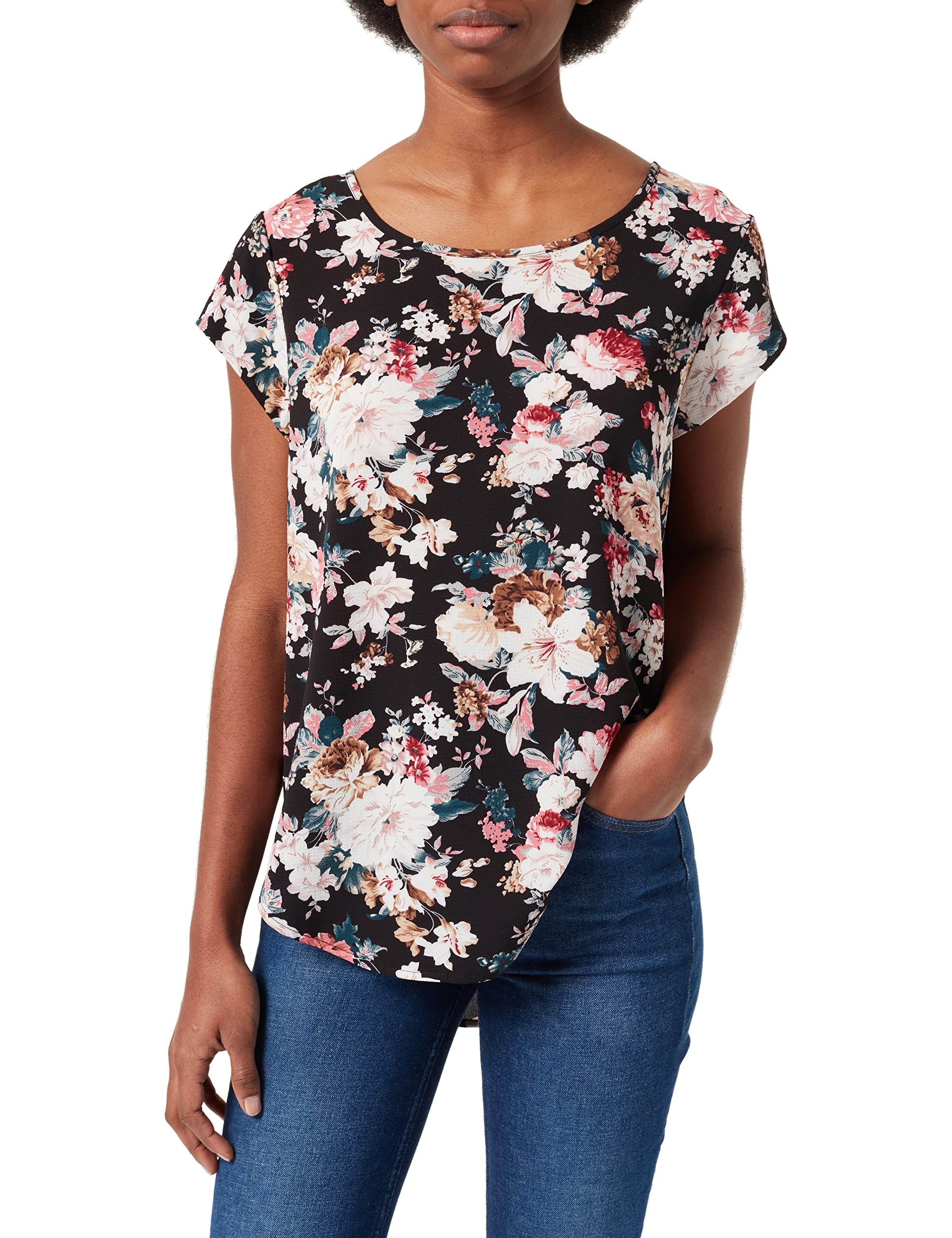 Only Onlvic S/S Solid Top Noos Wvn Women's T-Shirt