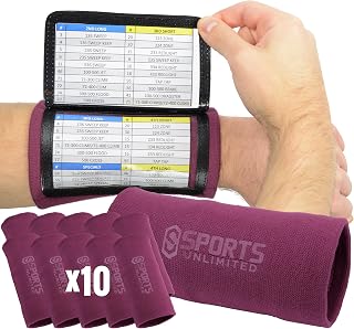 Sports Unlimited Triple Wristbands for Adults, Football Bracelets for Gaming, Baseball Bracelets, QB Armbands