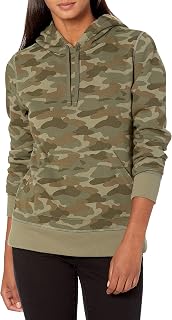 Amazon Essentials Women's Regular-Fit Midweight Fleece Pullover Hoodie with Kangaroo Pocket