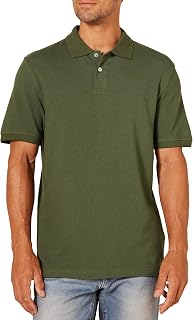 Amazon Essentials Men's Slim Fit Cotton Pique Polo Shirt