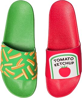Dedoles Bathing Shoes & Slippers for Women, Men & Children, Bath Sandals, Funny Designs, Books, Coffee, Party, Pizza, Fox, Bear, Llama, Clouds, Gift