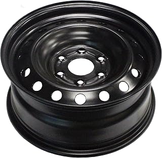 Dorman 939-186 17 x 7.5 in. Steel Wheel | Fits Select Cadillac / Chevrolet / GMC Models, Black