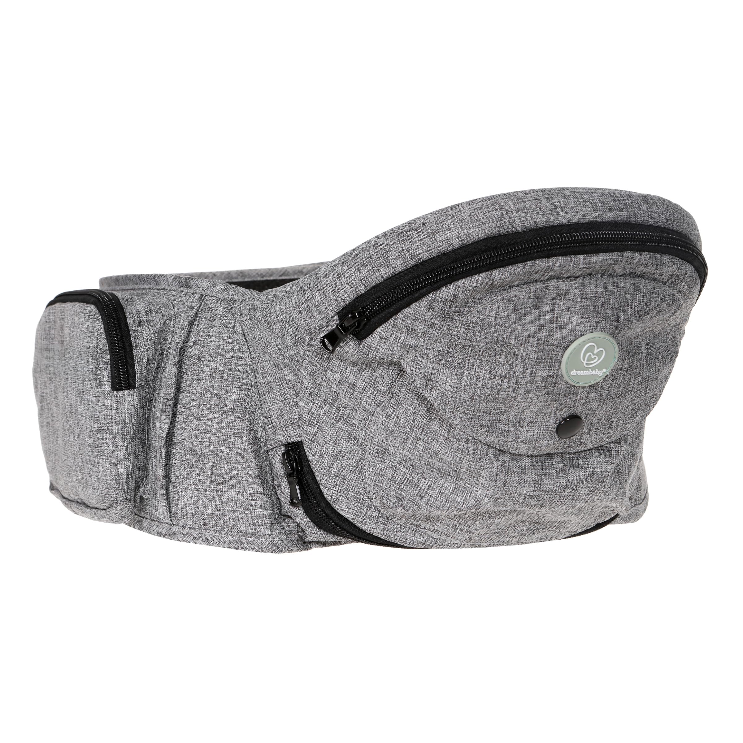 Dreambaby Up & Go Baby Hip Seat Carrier – Lightweight Toddler Holder with Storag