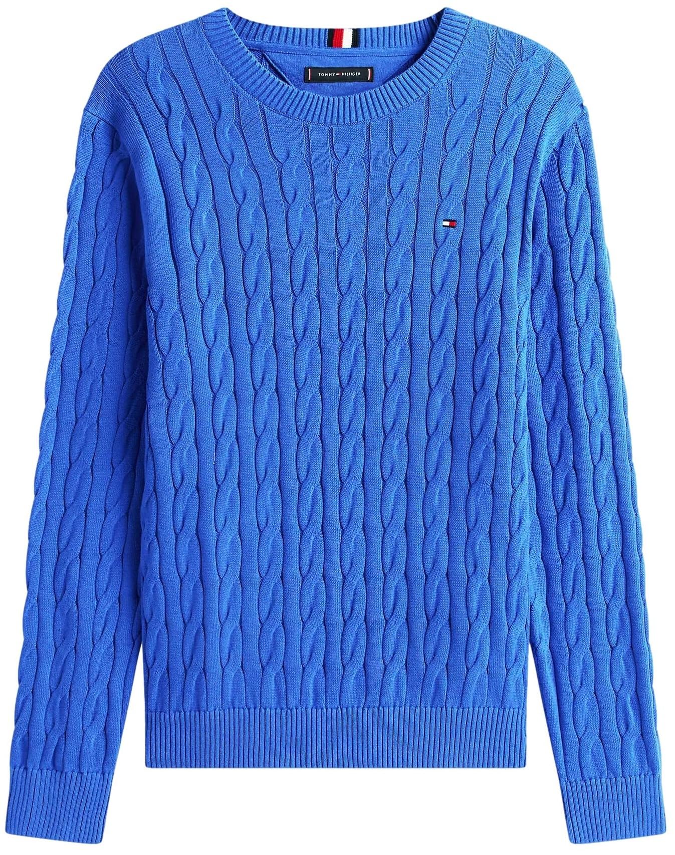 Tommy Hilfiger Men's Iconic Cable Knit Sweater 2024 Collection