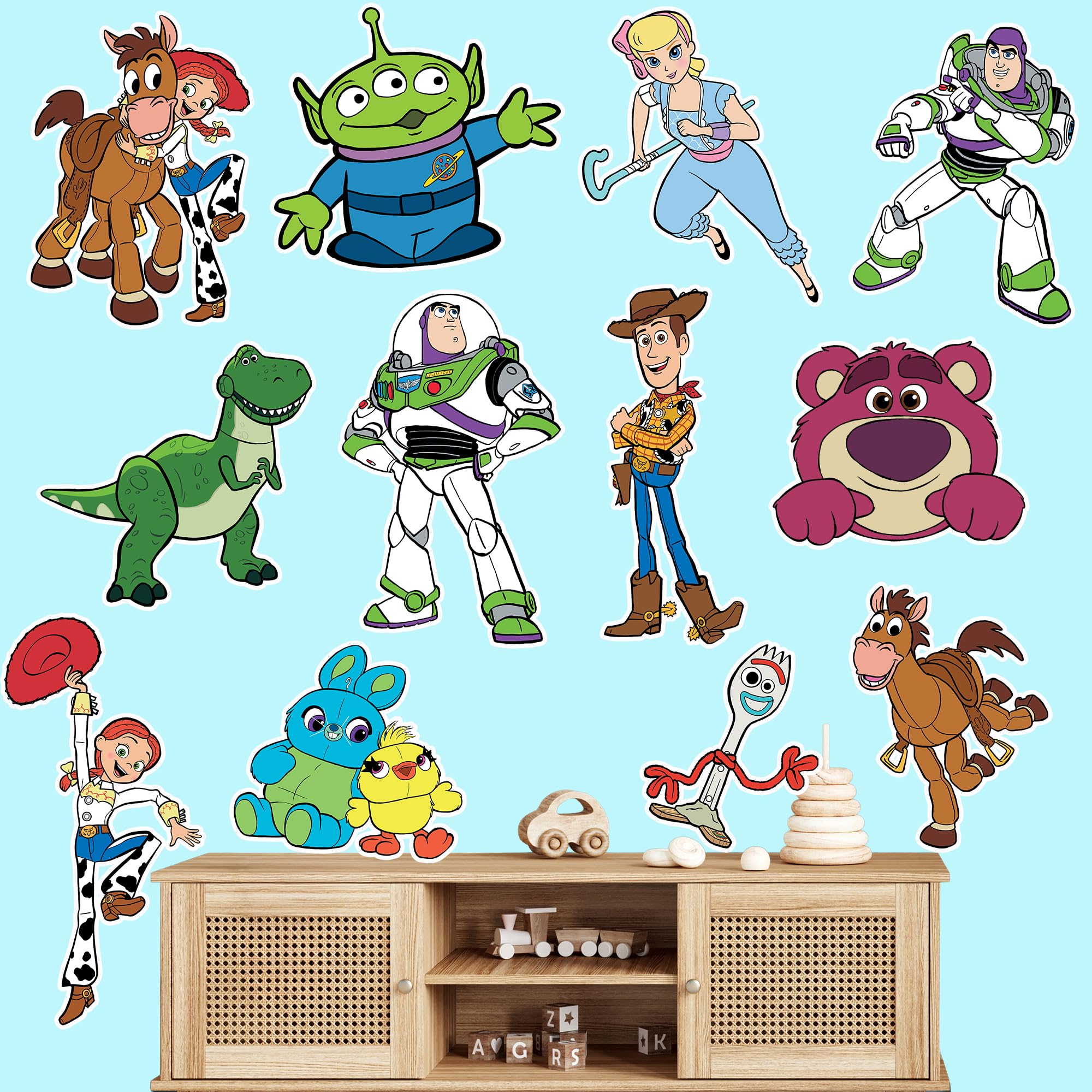 Disney Toy Story Wall Decal Stickers for Kids Bedroom Art Décor Buzz Lightyear P