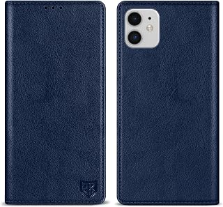 ZZXX for iPhone 11 Wallet Case Strong Magnetic 6.1 inch,Blue