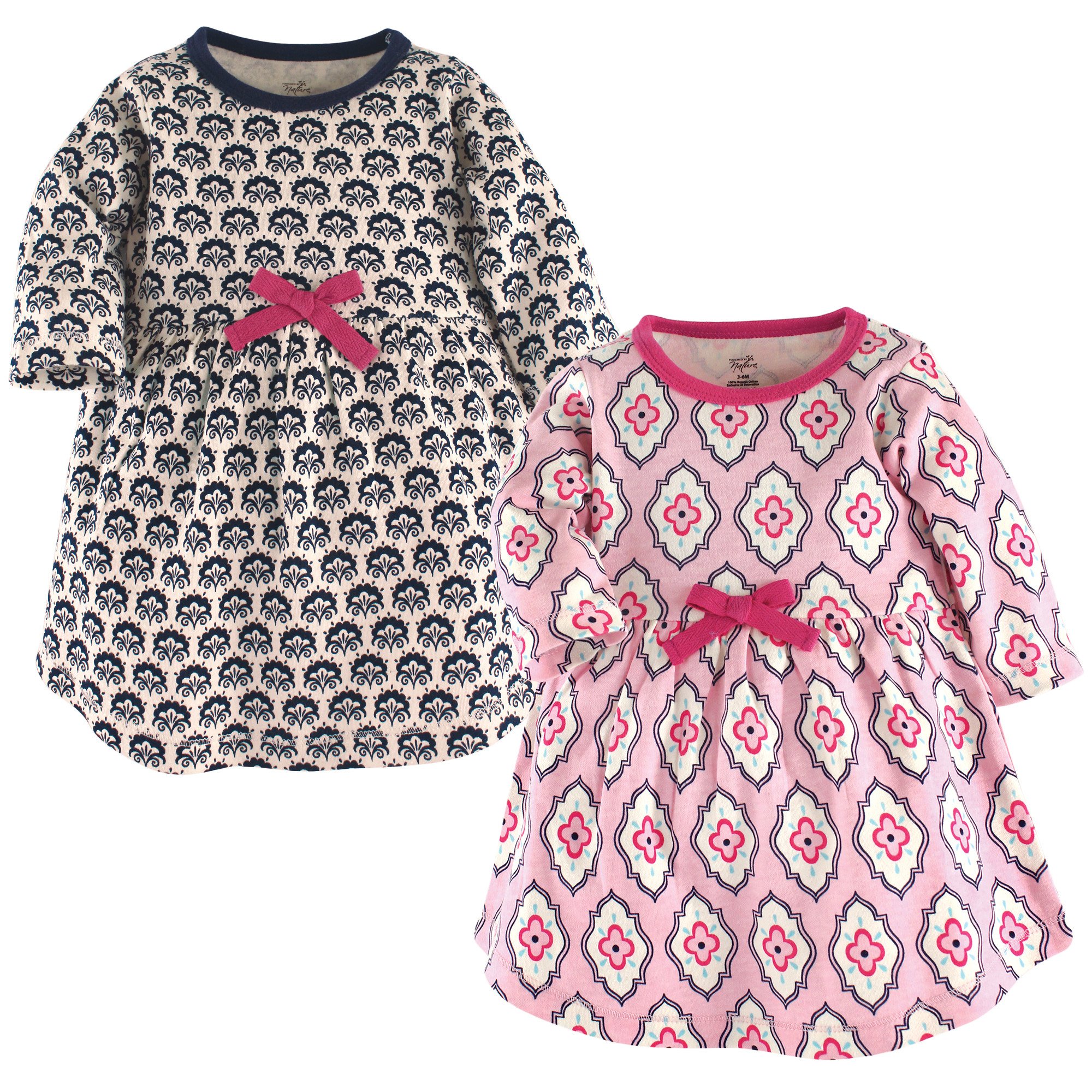 Touched by Nature Girls, Toddler, Baby and Womens Organic Cotton Short-Sleeve an