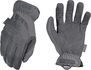 Mechanix Wear - FastFit Wolf Grey Touch Screen Gloves (Small, Grey)
