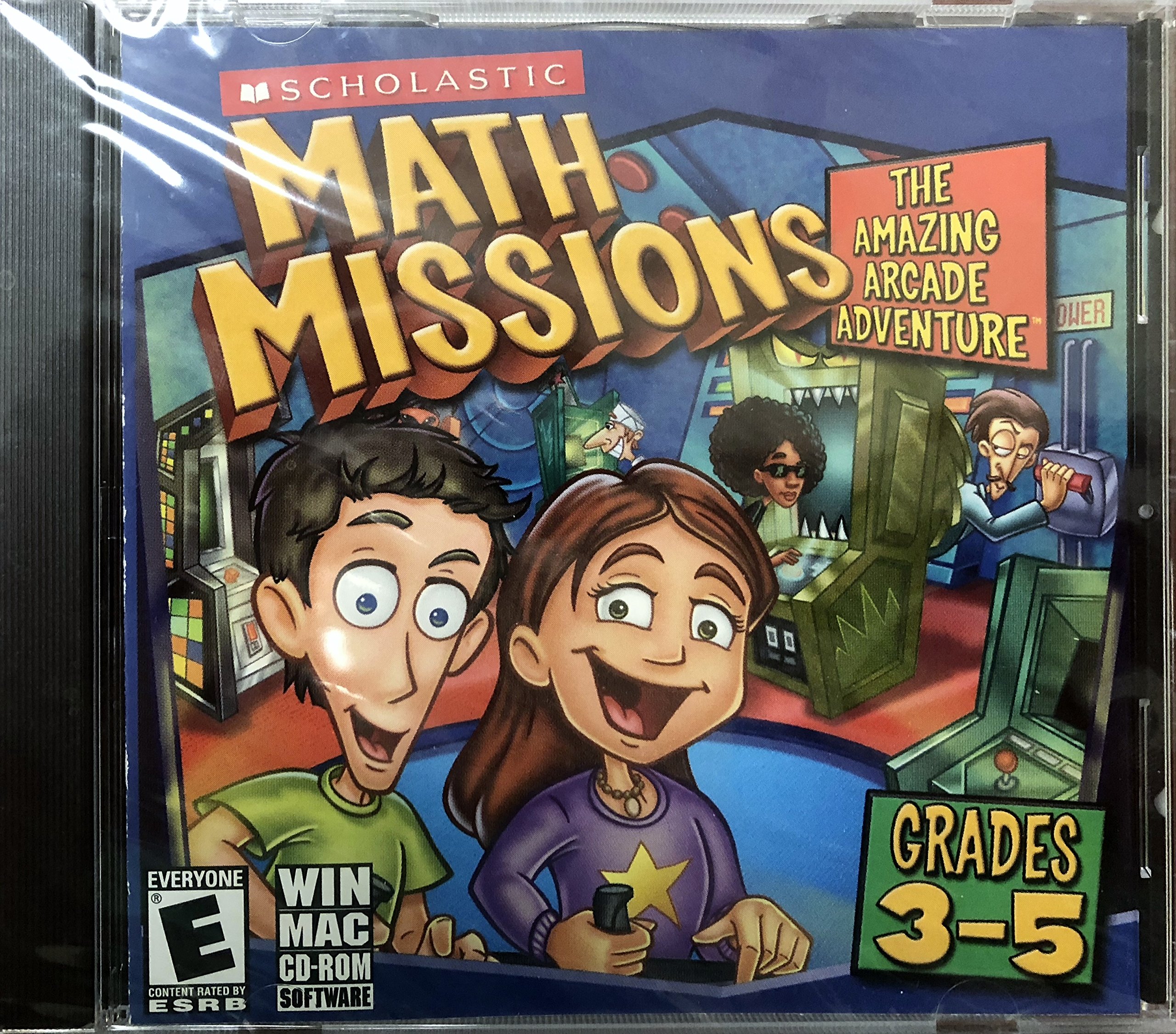 Math Missions: The Amazing Arcade Adventure Grades 3-5