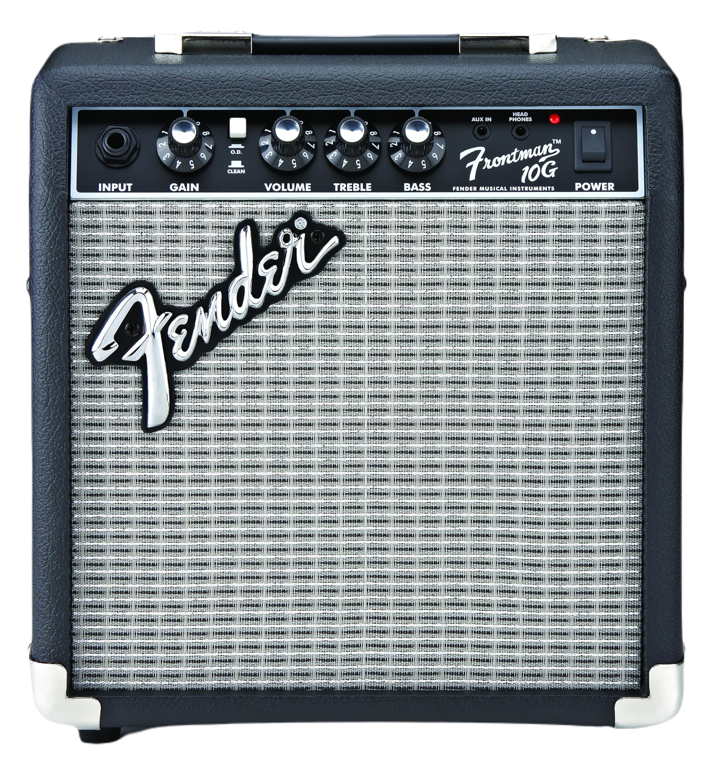 Fender Frontman 10G Guitar Amp, 10 Watts, with 2-Year Warranty, 6 Inch Fender Sp