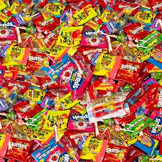 Halloween Bulk Candy Variety Pack 5 LB - Individually Wrapped Candy Mix | Trick or Treat Assorted Chewy and Gummy Fruit-Flavored Sweets, Pinata, Parade, Goodie Bags, Party Favors, Office Snacks