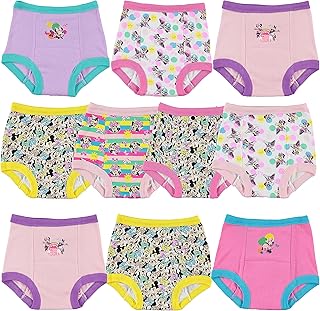 Disney Girls Minnie Mouse Potty Training Pants and Starter Kit with Stickers &amp; Tracking Chart in Sizes 18m, 2t, 3t, 4t