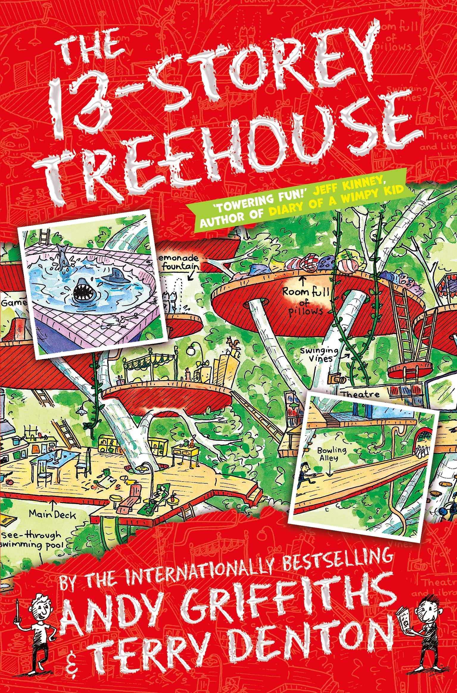 The 13-Storey Treehouse: The laugh-out-loud adventure, full of comic book style 