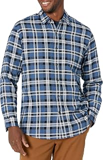 Amazon Essentials Men's Long-Sleeve Flannel Shirt
