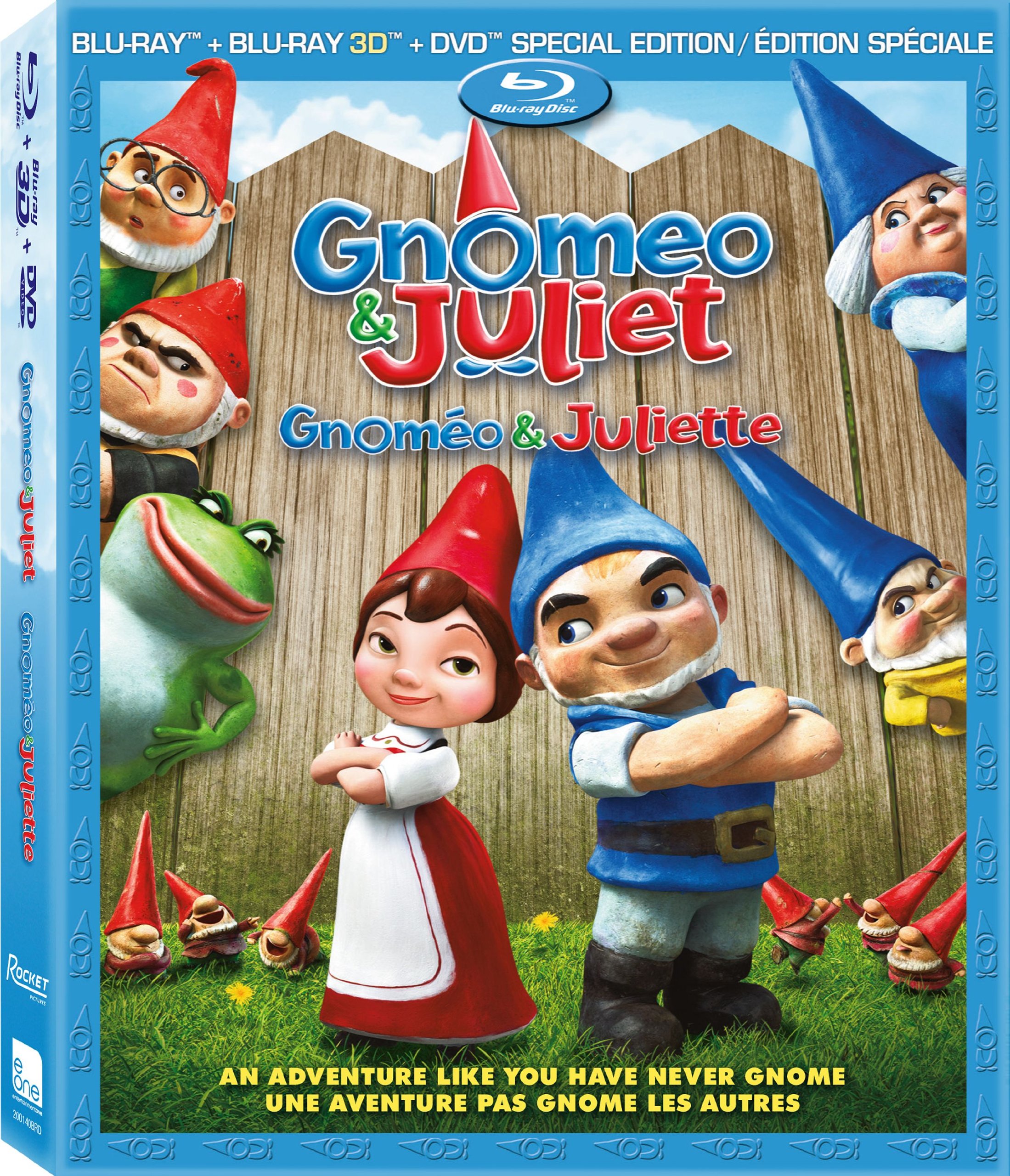 Gnomeo and Juliet - Special Edition [Blu-ray 3D + Blu-ray + DVD]