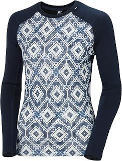 Helly Hansen LIFA Merino Midweight Graphic Crew Women's Shirt (Pack of 1)