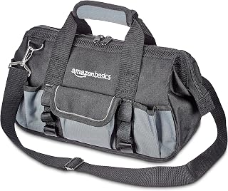 Amazon Basics Small Tool Bag, 30.5 cm, Grey