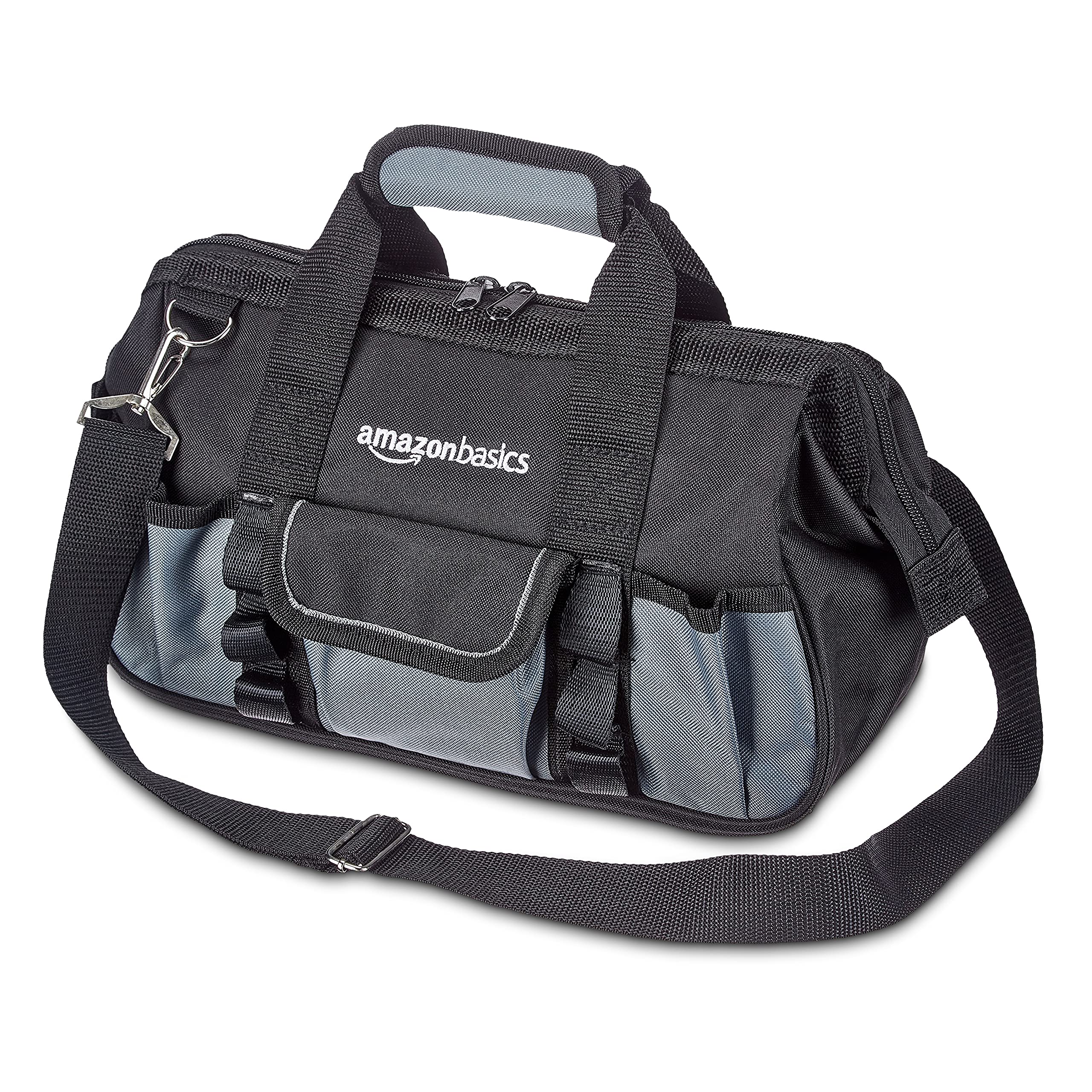 Amazon Basics Small Tool Bag, 30.5 cm, Grey