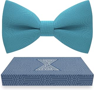 Bow Tie House Mens Bowties Pre-tied Shape Clip on Bowtie Solid Men Formal Wear for kids, baby boys, toddler any age bow ties