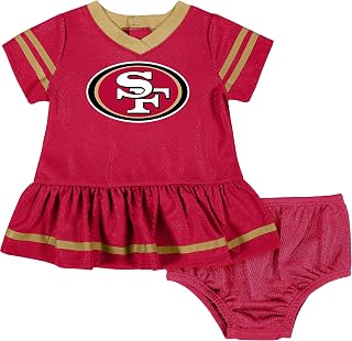 Gerber NFL Baby Girls Jersey Dress and Diaper Cover