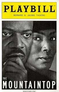 Playbill "The Mountaintop" with Angela Bassett and Samuel L. Jackson