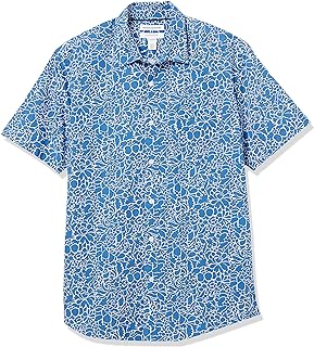 Amazon Essentials Men's Short-Sleeve Casual Poplin Shirt