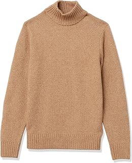 Amazon Essentials Mens Long-Sleeve Soft Touch Turtleneck Sweater