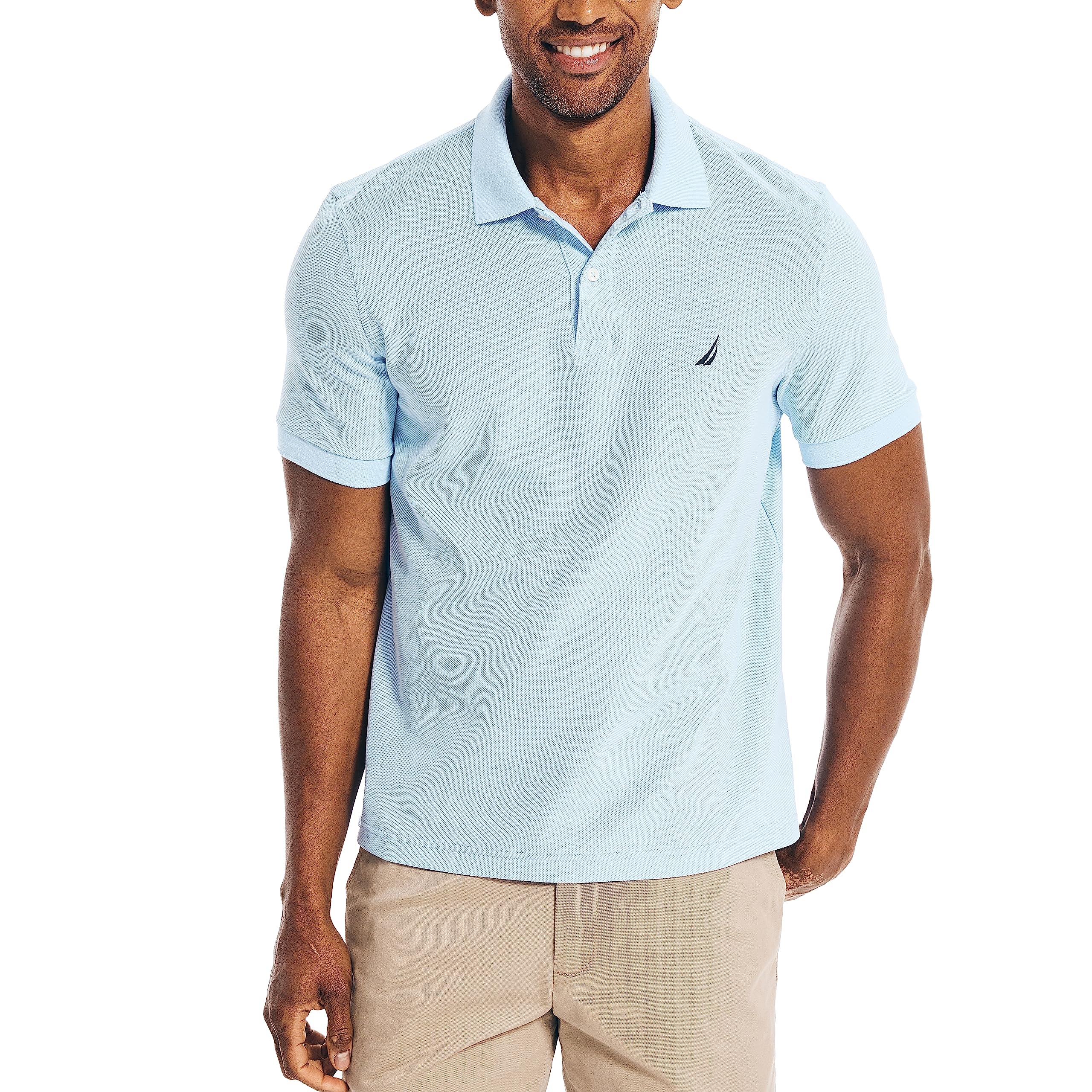 Nautica Classic Fit Deck Polo Classic Fit Men's Bridge Polo Shirt