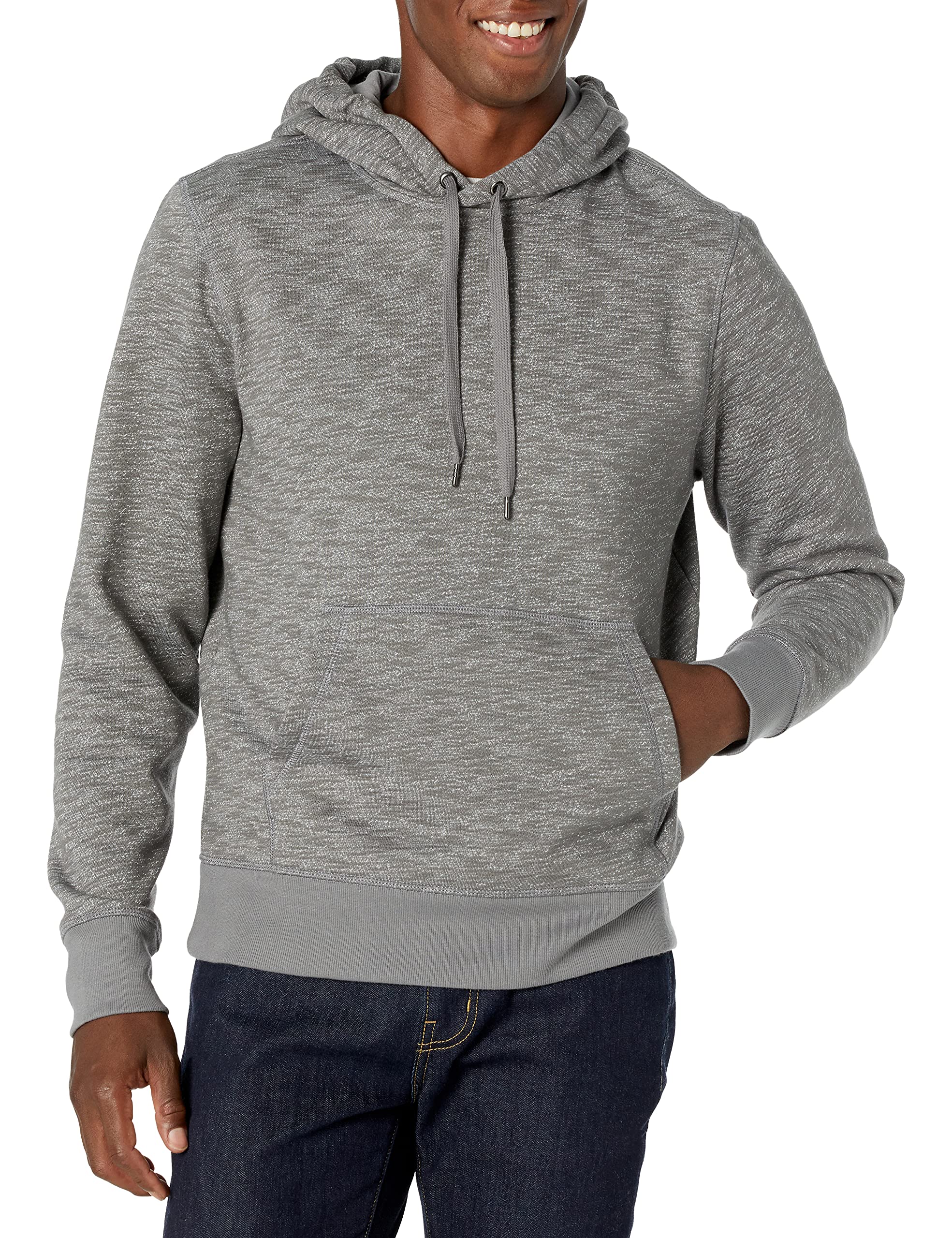 Amazon Essentials Men's Hooded Sweatshirt (Available in Plus Sizes)