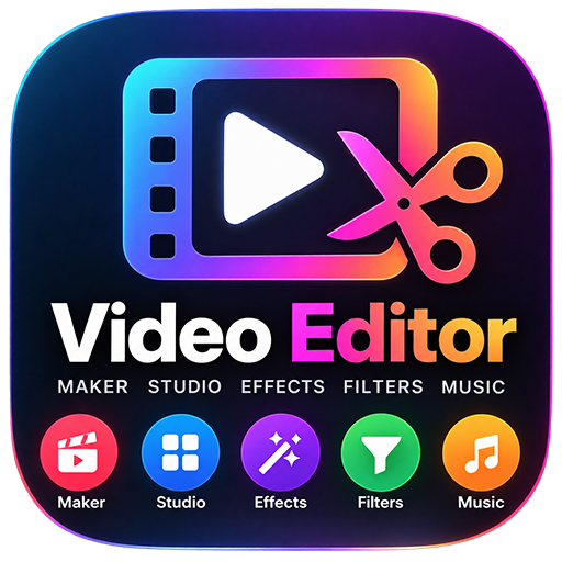 Video Editor Maker Studio Effects Filters Music