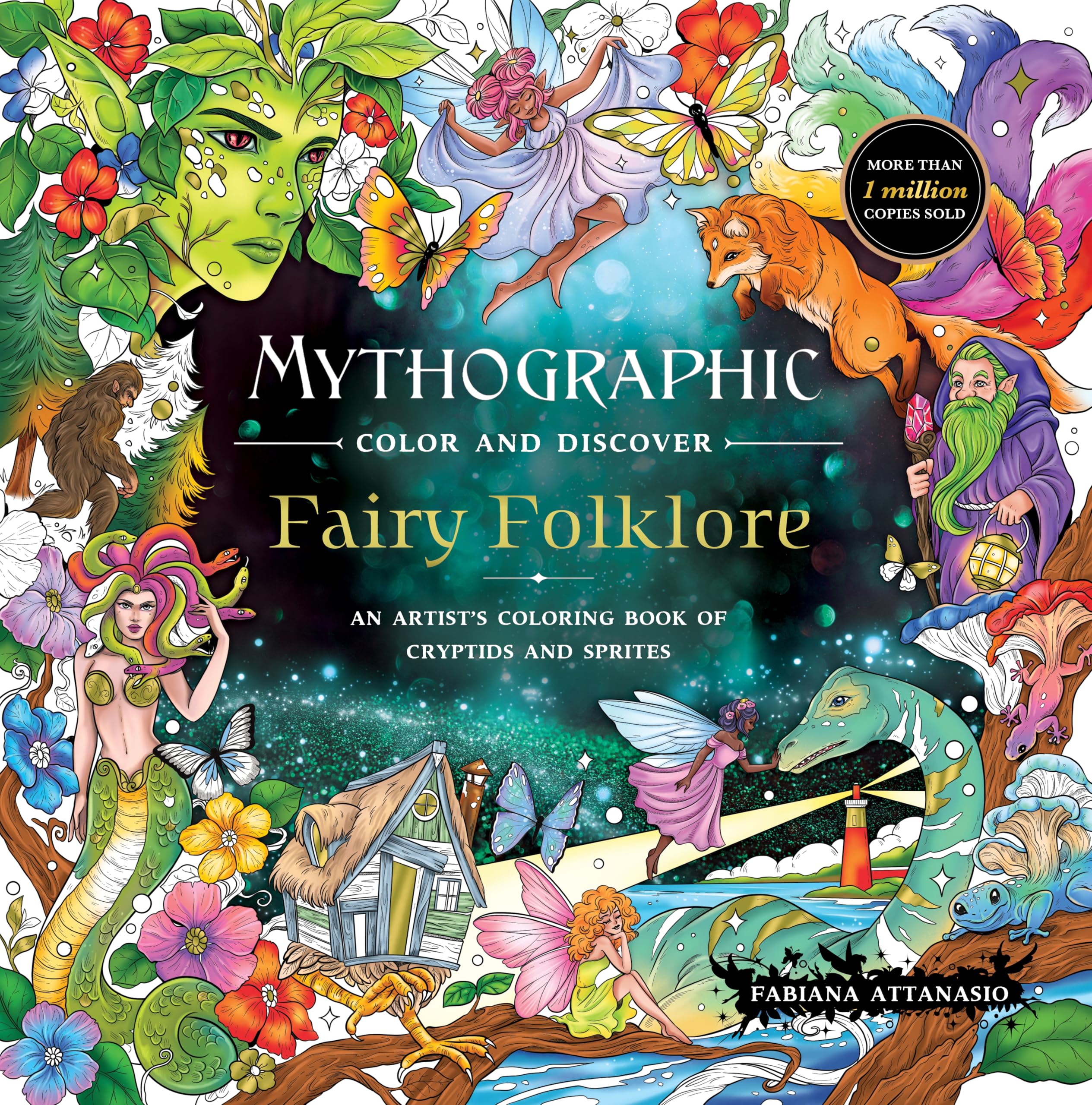 Mythographic Color and Discover: Fairy Folklore: An Artist’s Coloring Book of Cr